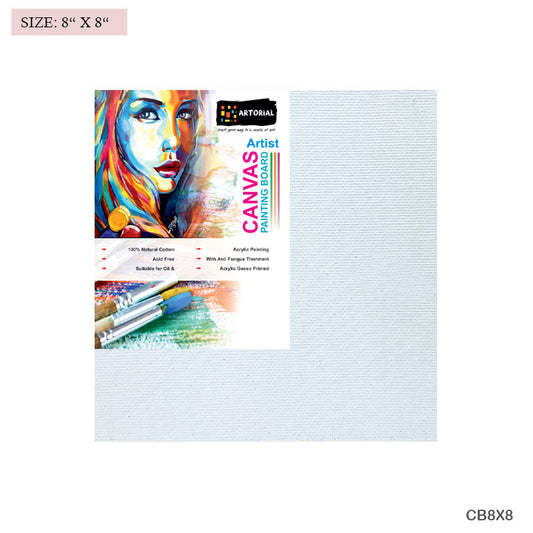 Gift To Love | Canvas Board | Size : 8 Inch X 8 Inch | Code : CB8X8
