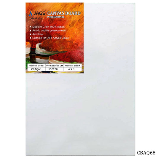 Gift To Love | Canvas Board Artist Quality | Color : White | Size : 6 X 8 Inch | Code : CBAQ68