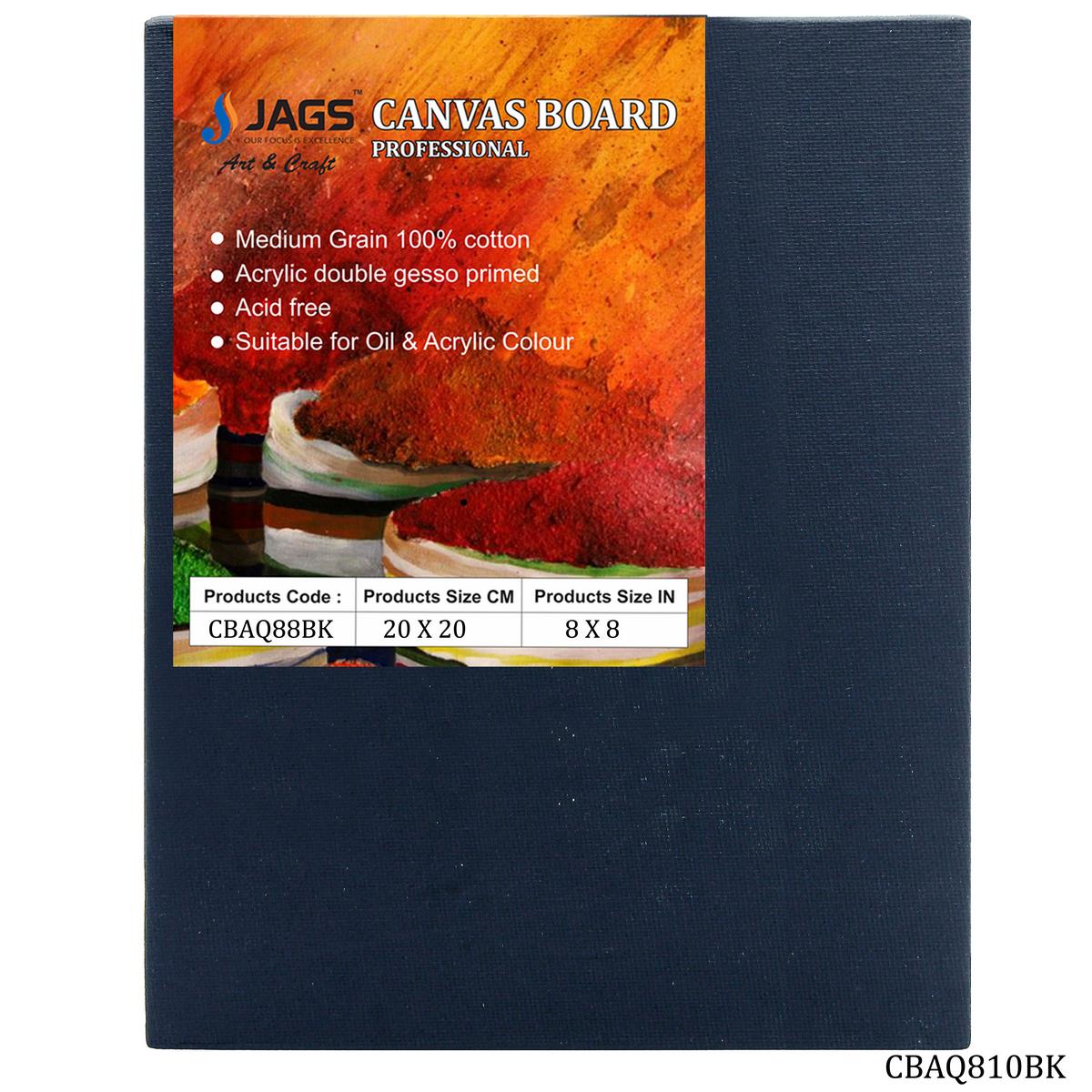 Gift To Love | Canvas Board Artist Quality | Color : Black | Size : 8 X 10 Inch | Code : CBAQ810BK