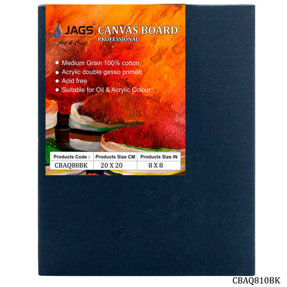 Gift To Love | Canvas Board Artist Quality | Color : Black | Size : 8 X 10 Inch | Code : CBAQ810BK