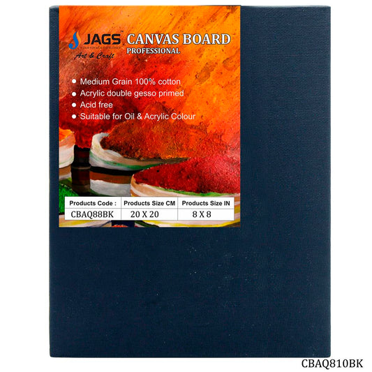 Gift To Love | Canvas Board Artist Quality | Color : Black | Size : 8 X 10 Inch | Code : CBAQ810BK