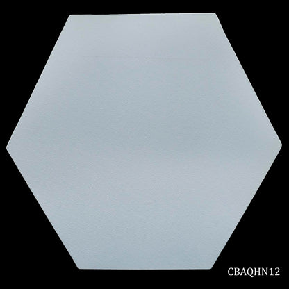 Gift To Love | Canvas Board Artist Quality Hexagon | Color : White | Size : 12 Inch | Code : CBAQHN12