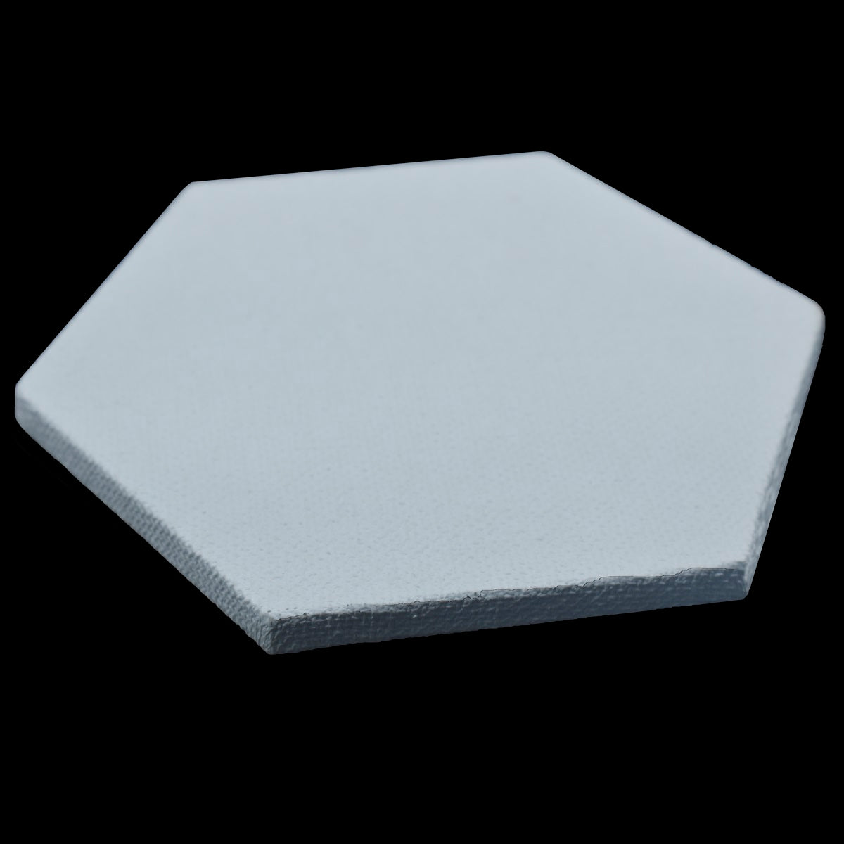 Gift To Love | Canvas Board Artist Quality Hexagon | Color : White | Size : 12 Inch | Code : CBAQHN12