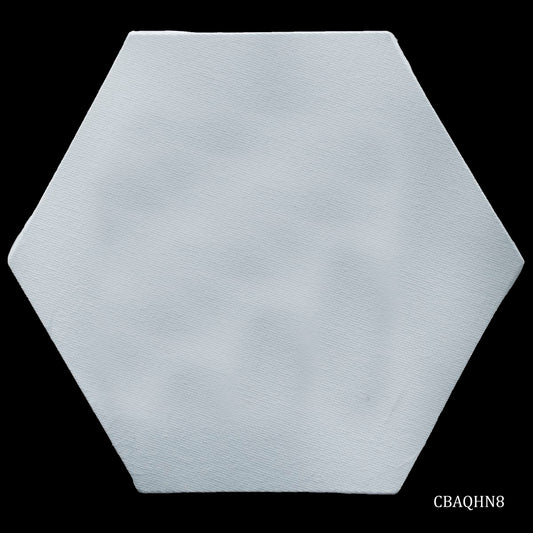 Gift To Love | Canvas Board Artist Quality Hexagon | Color : White | Size : 8 Inch | Code : CBAQHN8