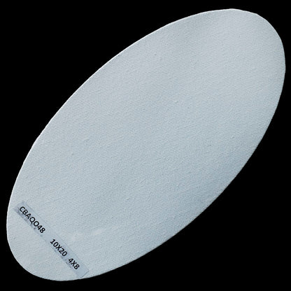 Gift To Love | Canvas Board Artist Quality Oval | Color : White | Size : 4 X 8 Inch | Code : CBAQO48