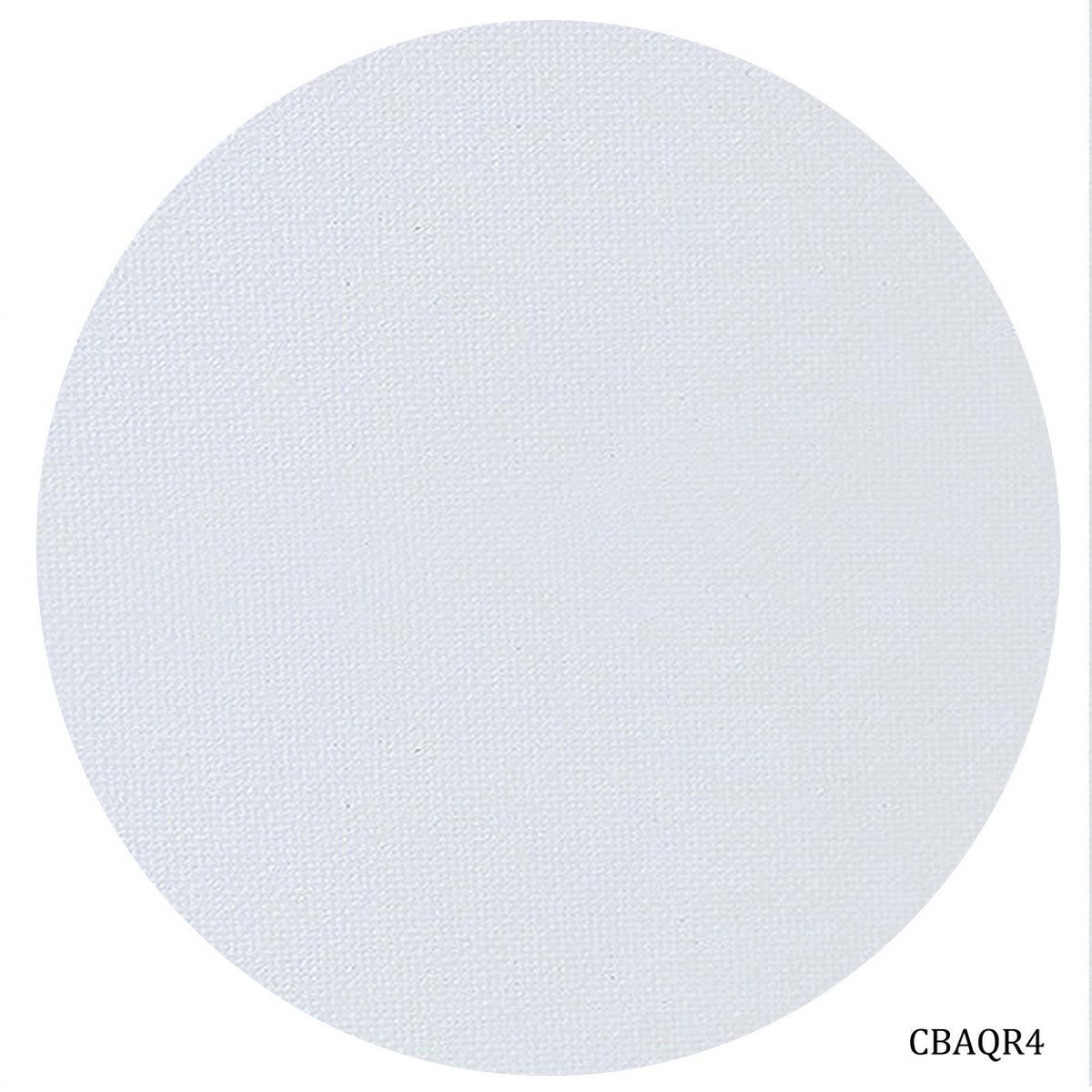 Gift To Love | Canvas Board Round Artist Quality | Color : White | Size : 4 Inch | Code : CBAQR4