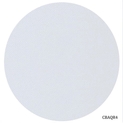 Gift To Love | Canvas Board Round Artist Quality | Color : White | Size : 4 Inch | Code : CBAQR4