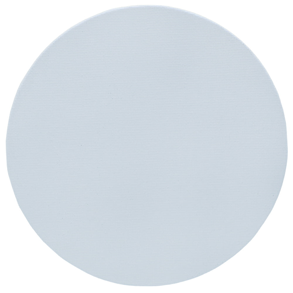Gift To Love | Canvas Board Round Artist Quality | Color : White | Size : 5 Inch | Code : CBAQR5