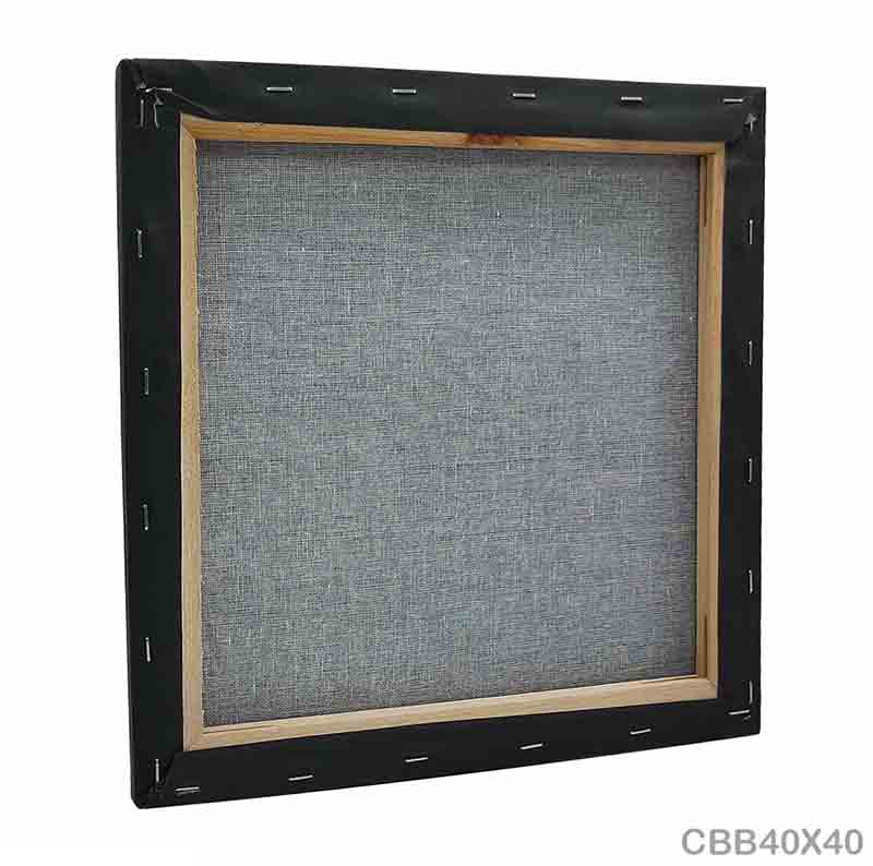 Gift To Love | Canvas Board Stretched | Color : Black | Size : 40 X 40 Cm | Code : CBB40X40
