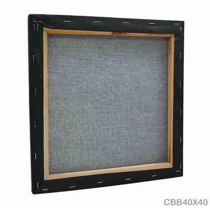 Gift To Love | Canvas Board Stretched | Color : Black | Size : 40 X 40 Cm | Code : CBB40X40