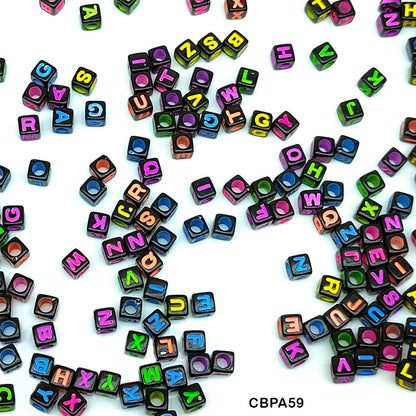 Gift To Love | Craft Beads Plastic | Size : 6 X 6 Mm | Pcs : 500 Gm | Code : CBPA59