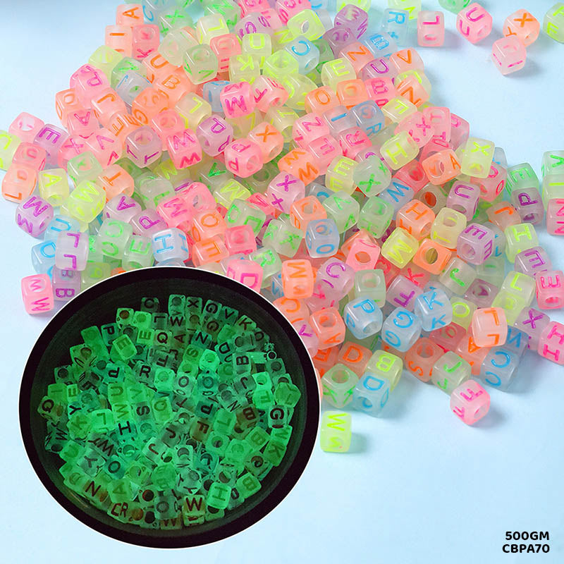 Gift To Love | Craft Beads Plastic | Pcs : 500 Gm | Code : CBPA70