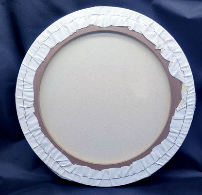 Gift To Love | Canvas Board Stretched Frame Round | Size : 12 Inch | Code : CBRD12