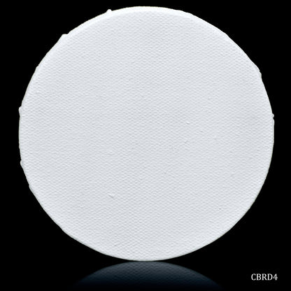 Gift To Love | Canvas Board Stretched Frame Round | Size : 4 Inch | Code : CBRD4