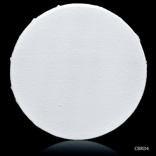Gift To Love | Canvas Board Stretched Frame Round | Size : 4 Inch | Code : CBRD4