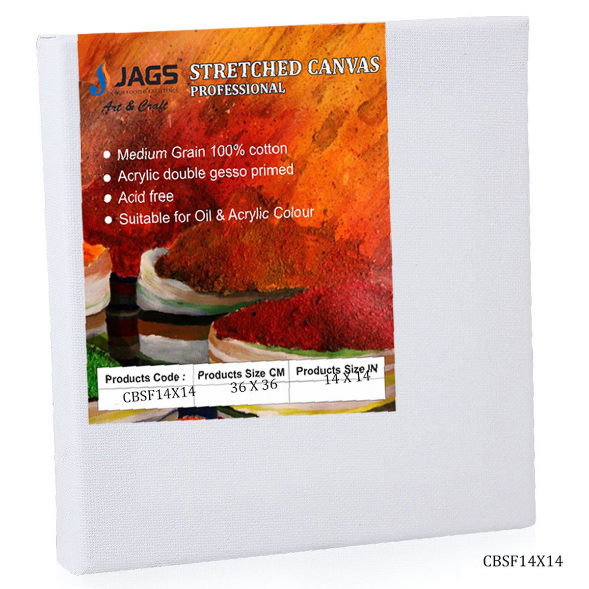 Gift To Love | Canvas Board Stretched Frame | Size : 14 X 14 Inch | Code : CBSF14X14