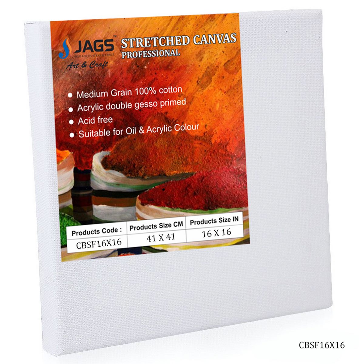 Gift To Love | Canvas Board Stretched Frame | Size : 16 X 16 Inch | Code : CBSF16X16