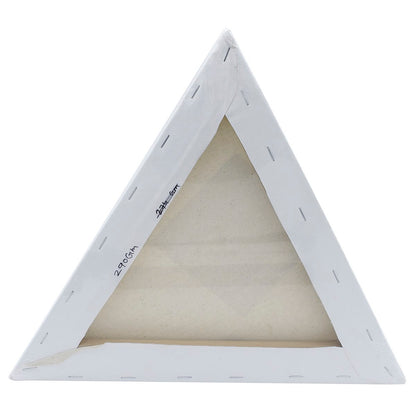 Gift To Love | Canvas Board Stretched Frame Triangle | Size : 14 | Code : CBSFTE14