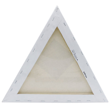 Gift To Love | Canvas Board Stretched Frame Triangle | Size : 16 | Code : CBSFTE16