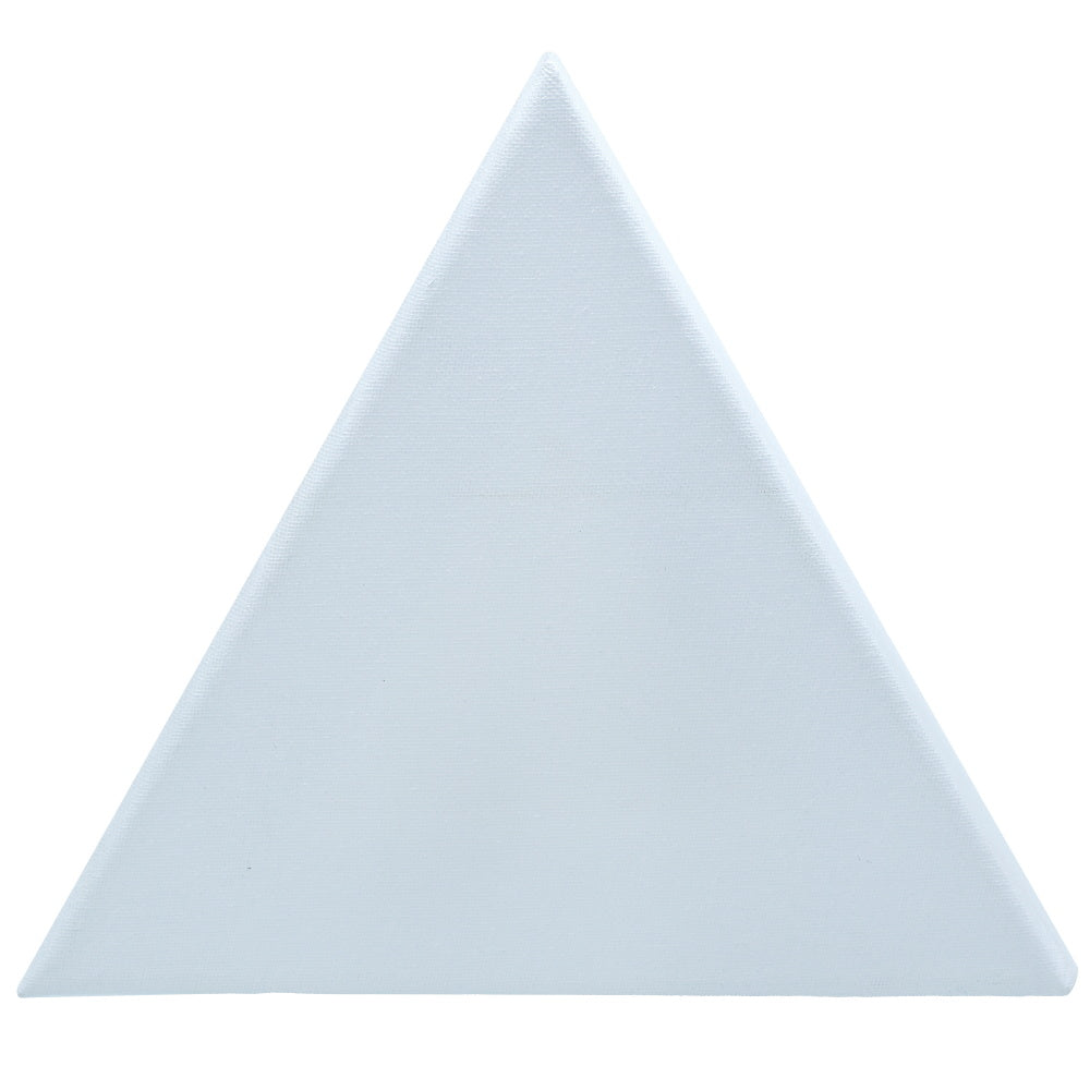 Gift To Love | Canvas Board Stretched Frame Triangle | Size : 20 | Code : CBSFTE20