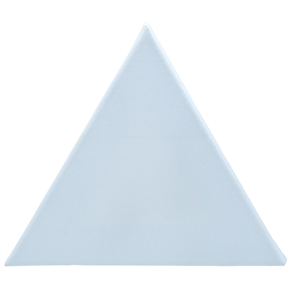 Gift To Love | Canvas Board Stretched Frame Triangle | Size : 9 | Code : CBSFTE9