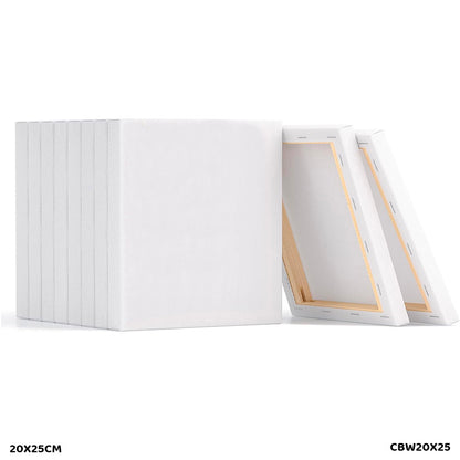 Gift To Love | Canvas Board Stretched | Color : White | Size : 20 X 25 Cm | Code : CBW20X25