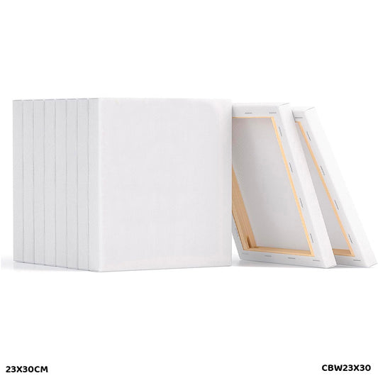 Gift To Love | Canvas Board Stretched | Color : White | Size : 23 X 30 Cm | Code : CBW23X30