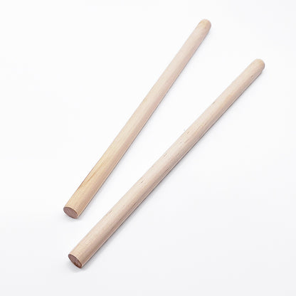Gift To Love | Wooden Stick | Size : 30 Cm X 15 Mm | Pcs : 2 Sticks | Code : CD6