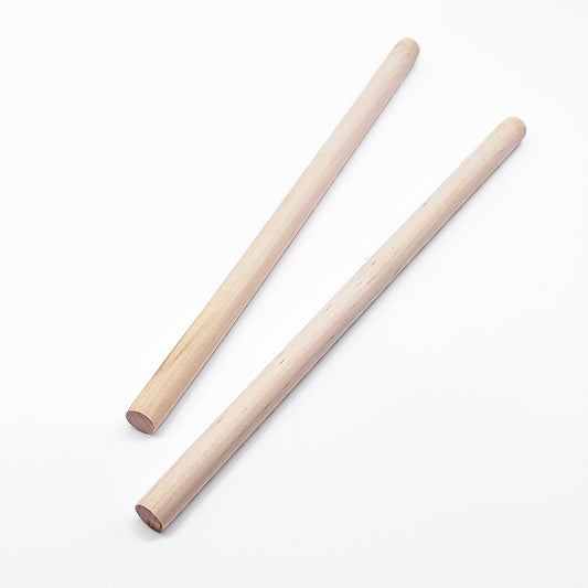 Gift To Love | Wooden Stick | Size : 30 Cm X 15 Mm | Pcs : 2 Sticks | Code : CD6