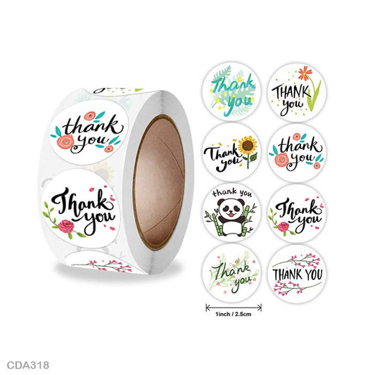 Gift To Love | Thank You & Greetings Tape | Size : 1 Inch | Code : CDA318