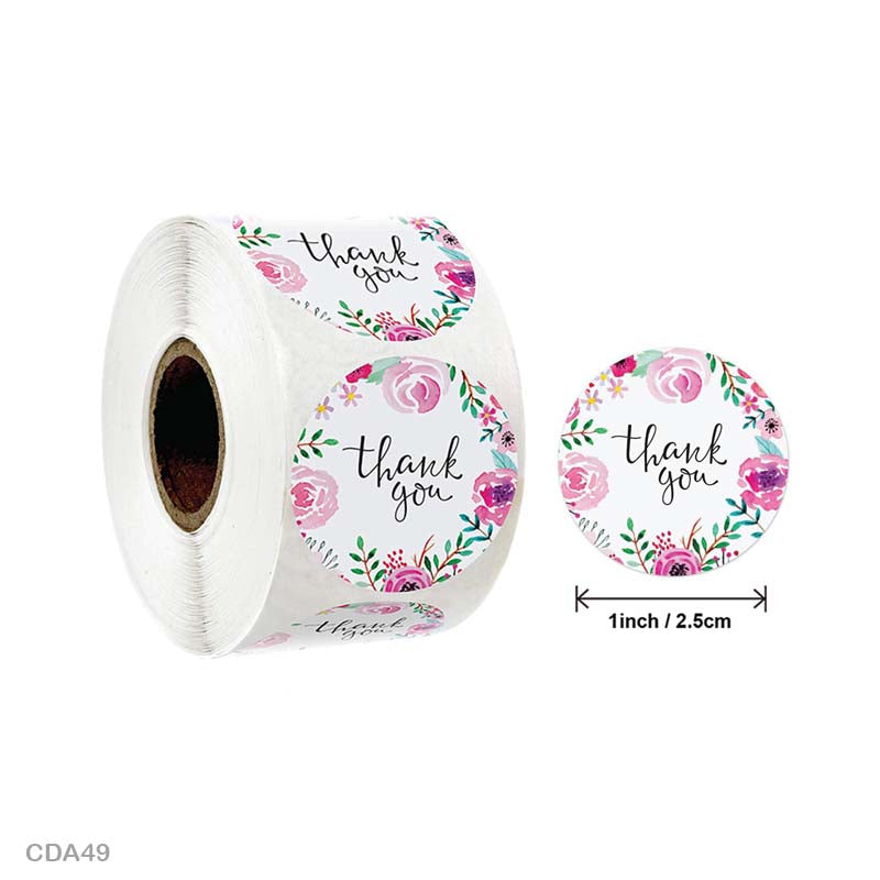 Gift To Love | Thank You & Greetings Tape | Size : 1.5 Inch | Code : CDA49