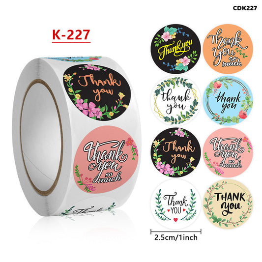 Gift To Love | Thank You & Greetings Tape | Size : 1 Inch | Code : CDK227