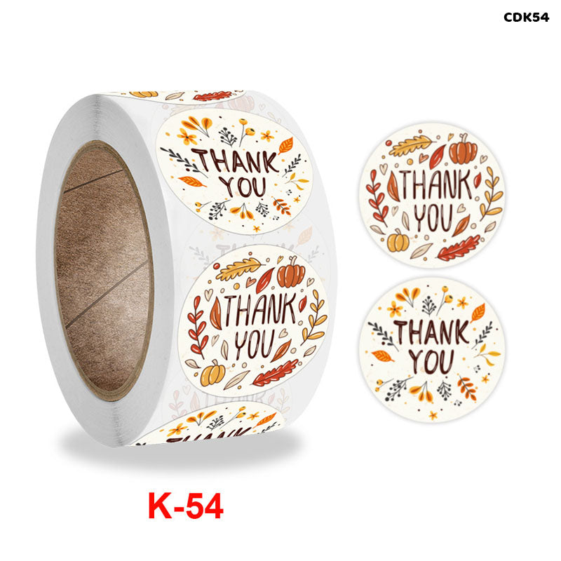 Gift To Love | Thank You & Greetings Tape | Size : 1 Inch | Code : CDK54