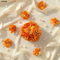 Gift To Love | Cloth Flower | Color : Orange | Pcs : 6 Pcs | Code : CFH6OR