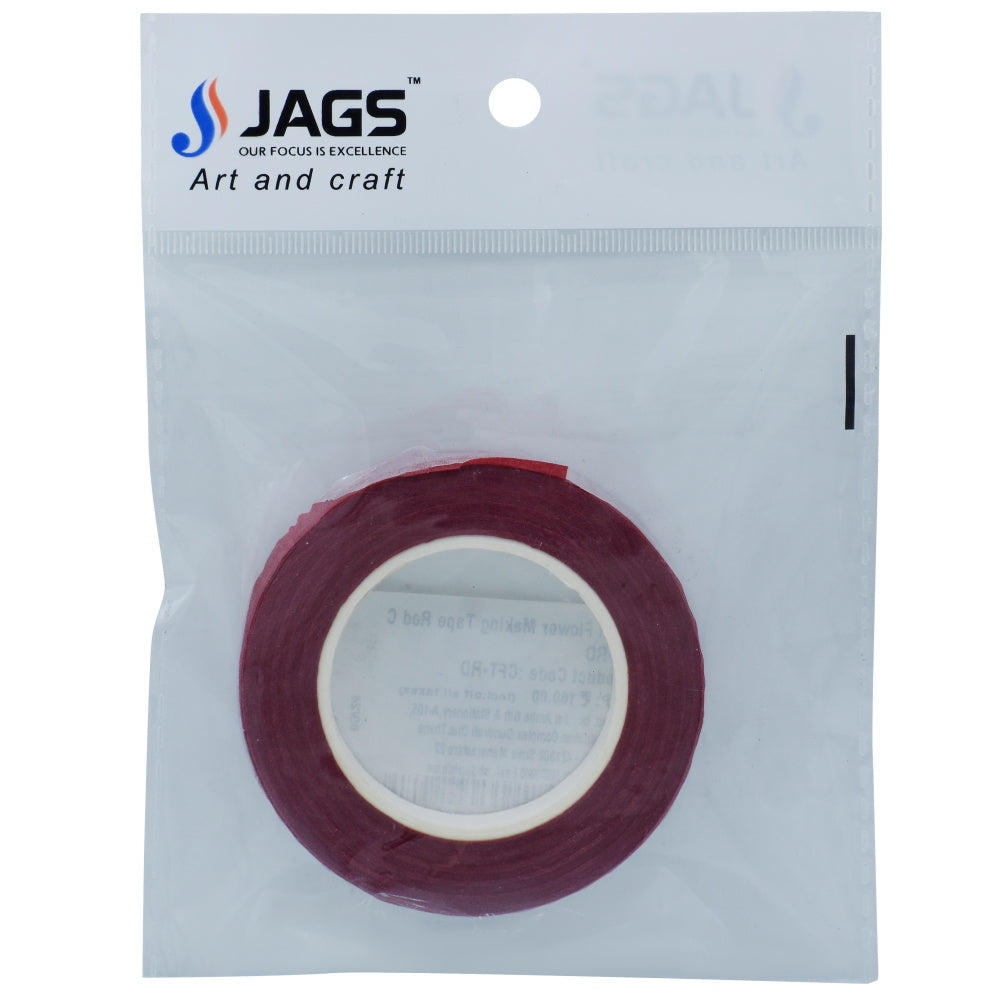 Gift To Love | Craft Flower Making Tape | Color : Red | Code : CFT-RD