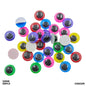 Gift To Love | Googly Eye Colored | Color : Multi | Size : 12 Mm | Pcs : 55 Pcs | Code : CGG12M