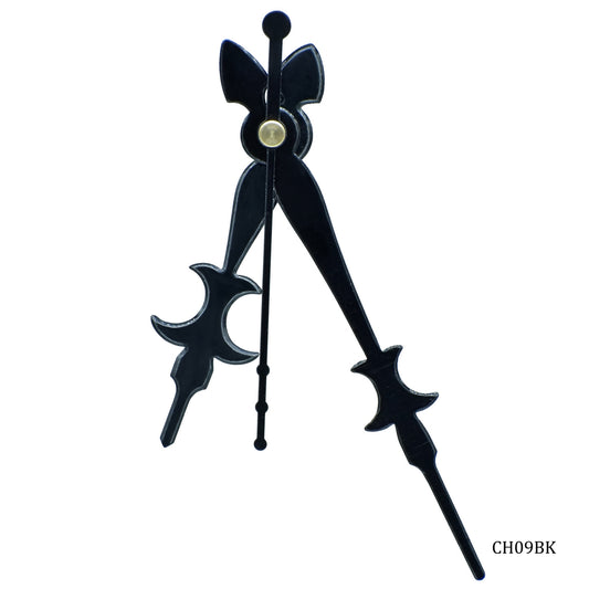 Gift To Love | Clock Hands Set Medium | Color : Black | Code : CH09BK