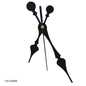 Gift To Love | Clock Hands Set Big Jumbo | Color : Black | Code : CH146BBK