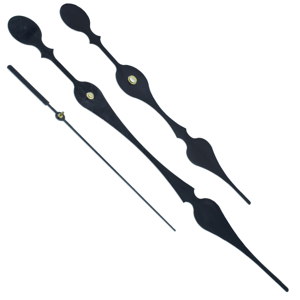 Gift To Love | Clock Hands Set Big Jumbo | Color : Black | Code : CH146BBK