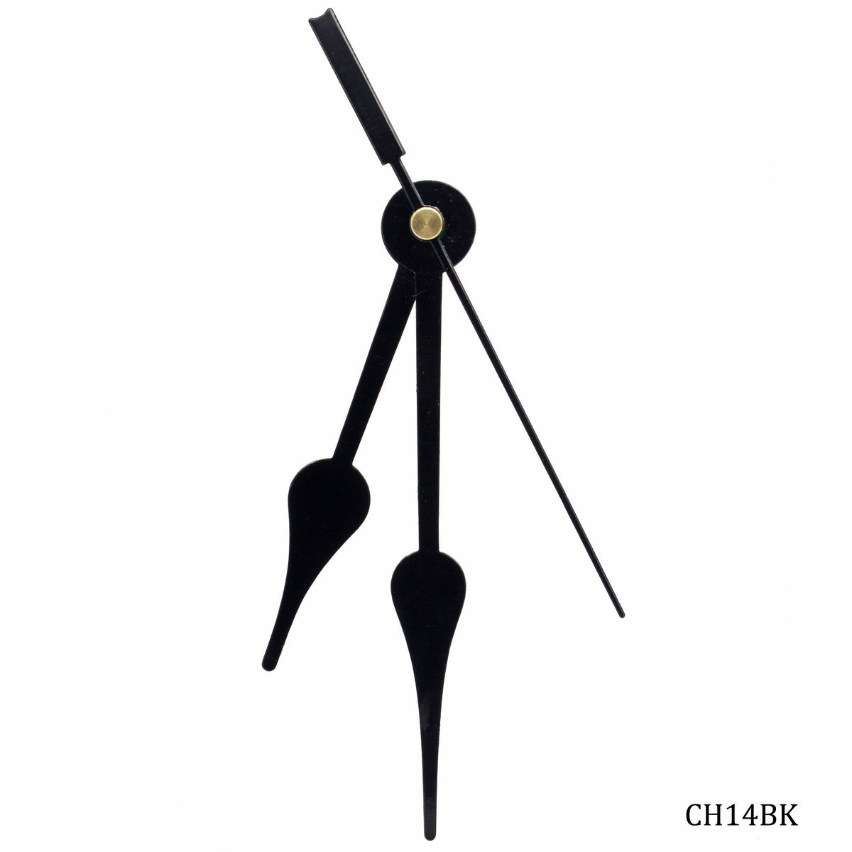 Gift To Love | Clock Hands Set Big | Color : Black | Code : CH14BK