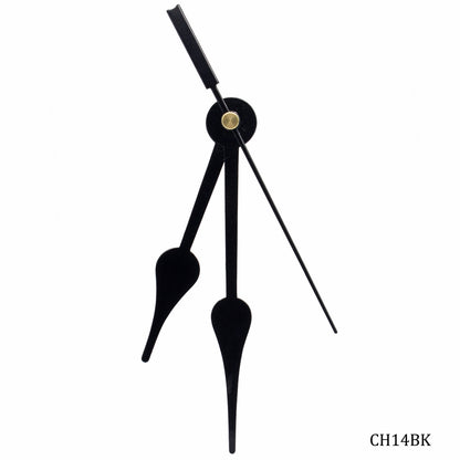 Gift To Love | Clock Hands Set Big | Color : Black | Code : CH14BK