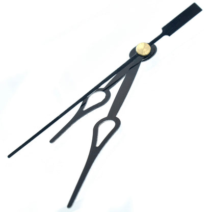 Gift To Love | Clock Hands Set Small Mini Sickosa | Color : Black | Code : CH33BK