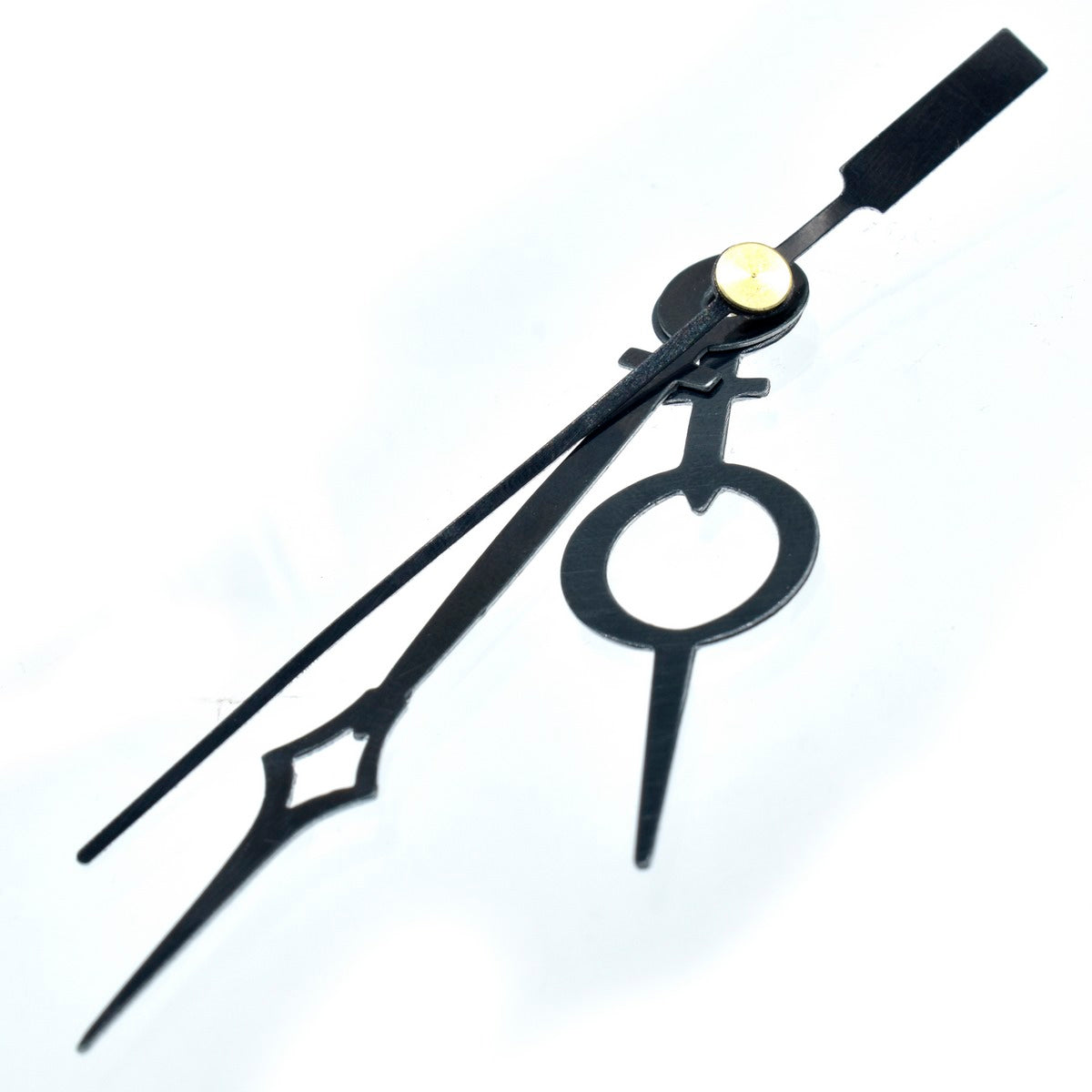 Gift To Love | Clock Hands Set Small Kajal | Color : Black | Code : CH35BK