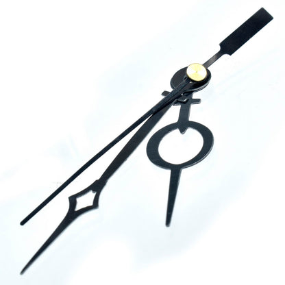 Gift To Love | Clock Hands Set Small Kajal | Color : Black | Code : CH35BK