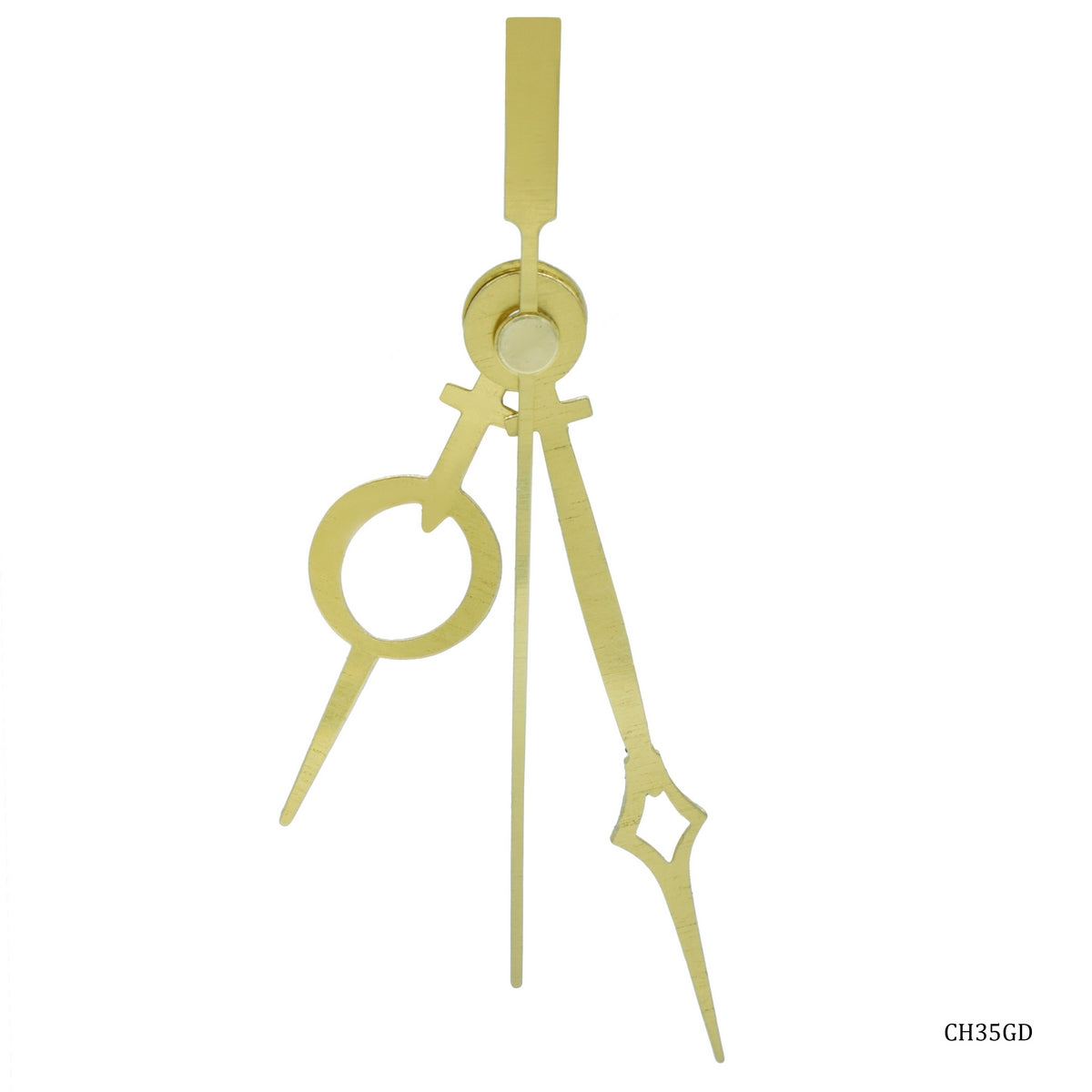 Gift To Love | Clock Hands Set Small Kajal | Color : Gold | Code : CH35GD