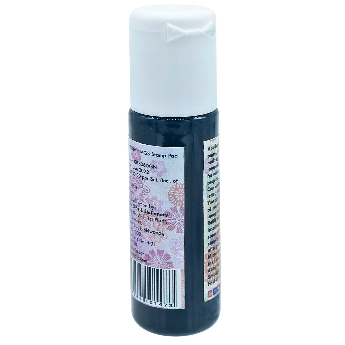 Gift To Love | Craft Ink For Stamp Pad | Color : Dark Green | Size : 30 Ml | Code : CIFS06DGN