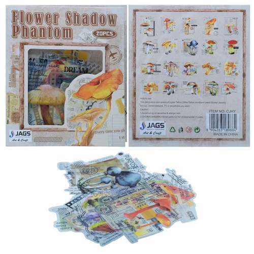 Gift To Love | Sticker Flower Pavilion Mix Colour | Code : CJHY