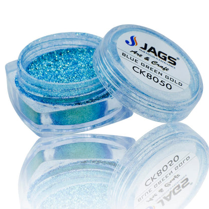 Gift To Love | Resin Chameleon Powder | Color : Blue, Green And Gold | Pcs : 2G | Code : CK8050