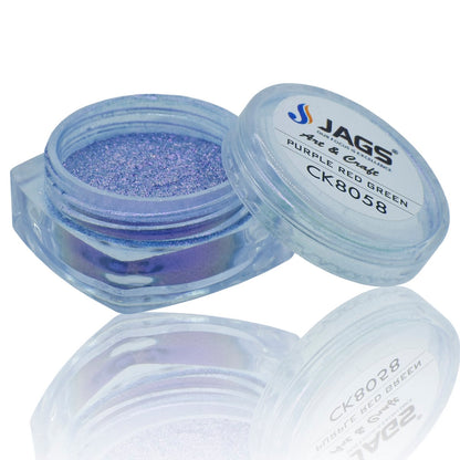 Gift To Love | Resin Chameleon Powder | Color : Purple, Red And Green | Pcs : 2G | Code : CK8058