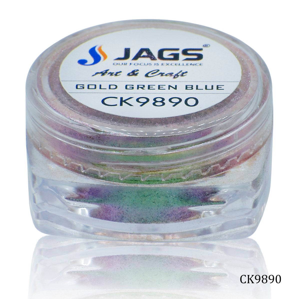 Gift To Love | Resin Chameleon Powder | Color : Gold, Green And Blue | Pcs : 2G | Code : CK9890